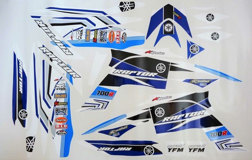 Yamaha yfm 700 raptor - yamaha, dekor